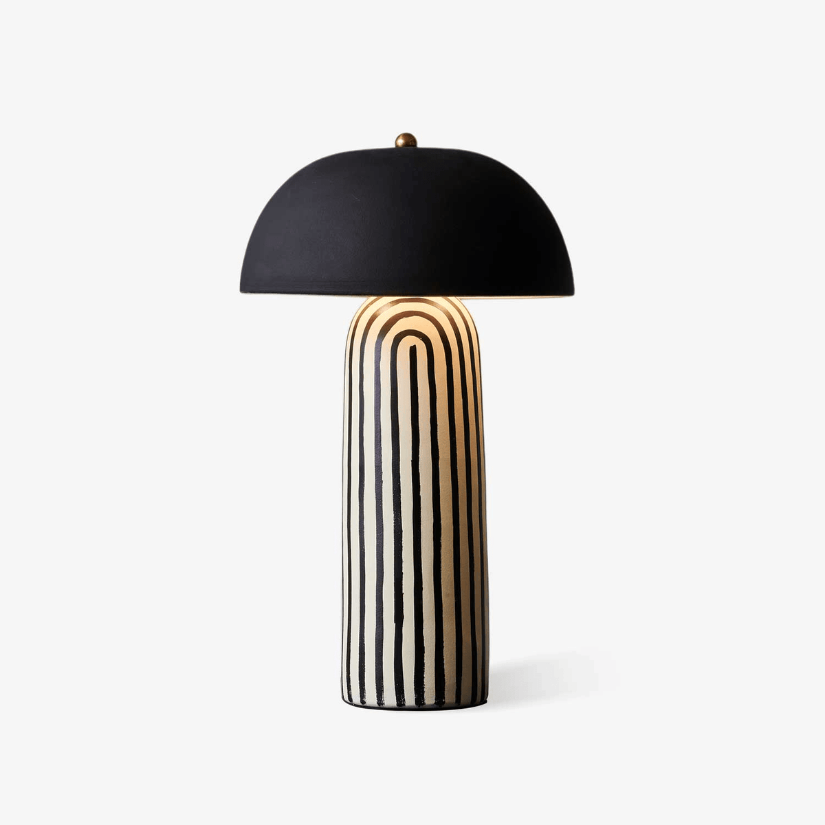Moxyn Minimalistische tafellamp van keramiek