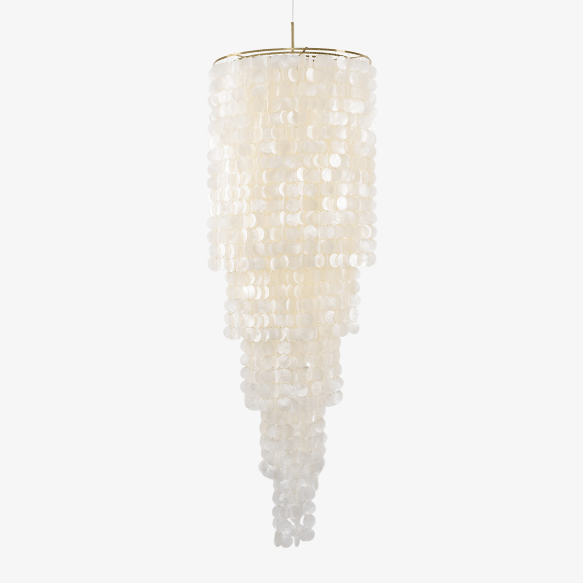 Eloryra Cascading Shell Kroonluchter