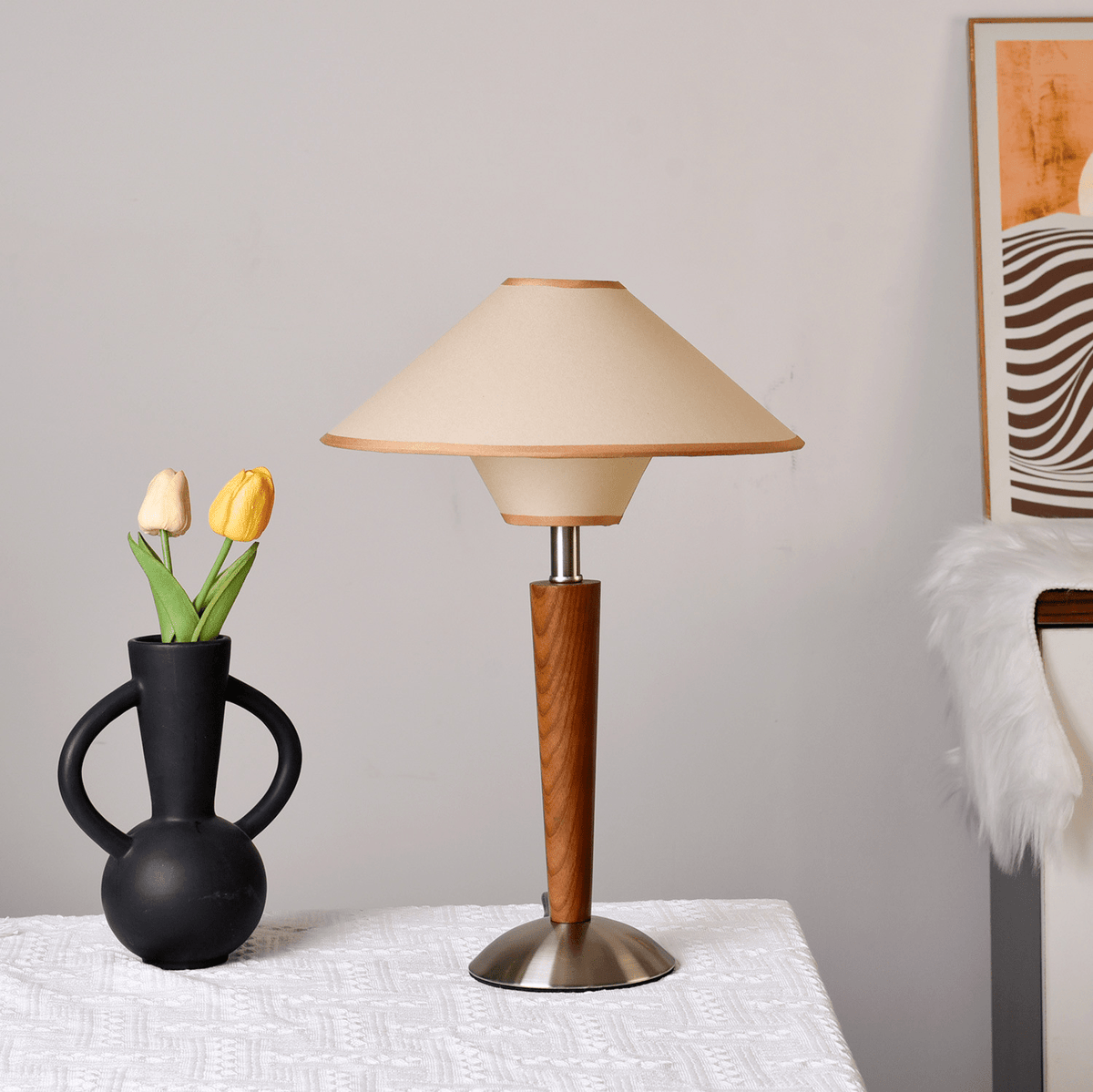 Roka tafellamp Talonwood