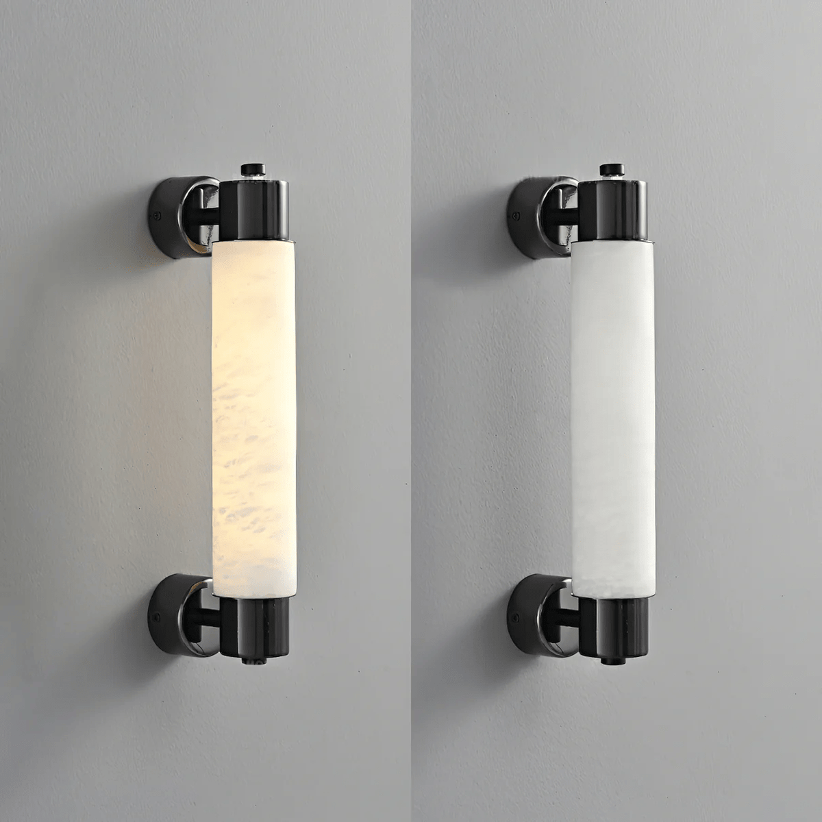 Ospix Albast messing wandlamp
