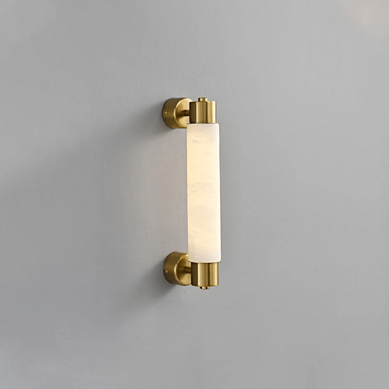 Ospix Albast messing wandlamp