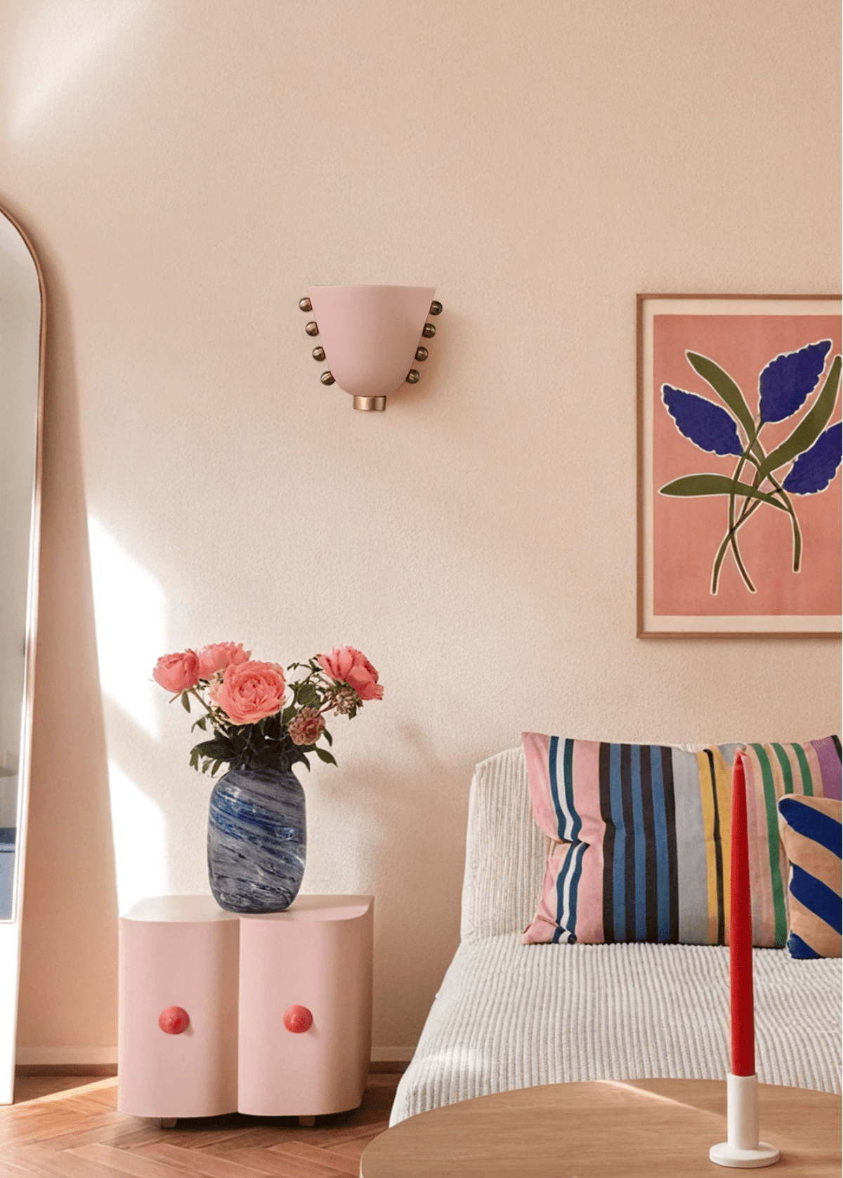 Dominic Minimalistische wandlamp van glas