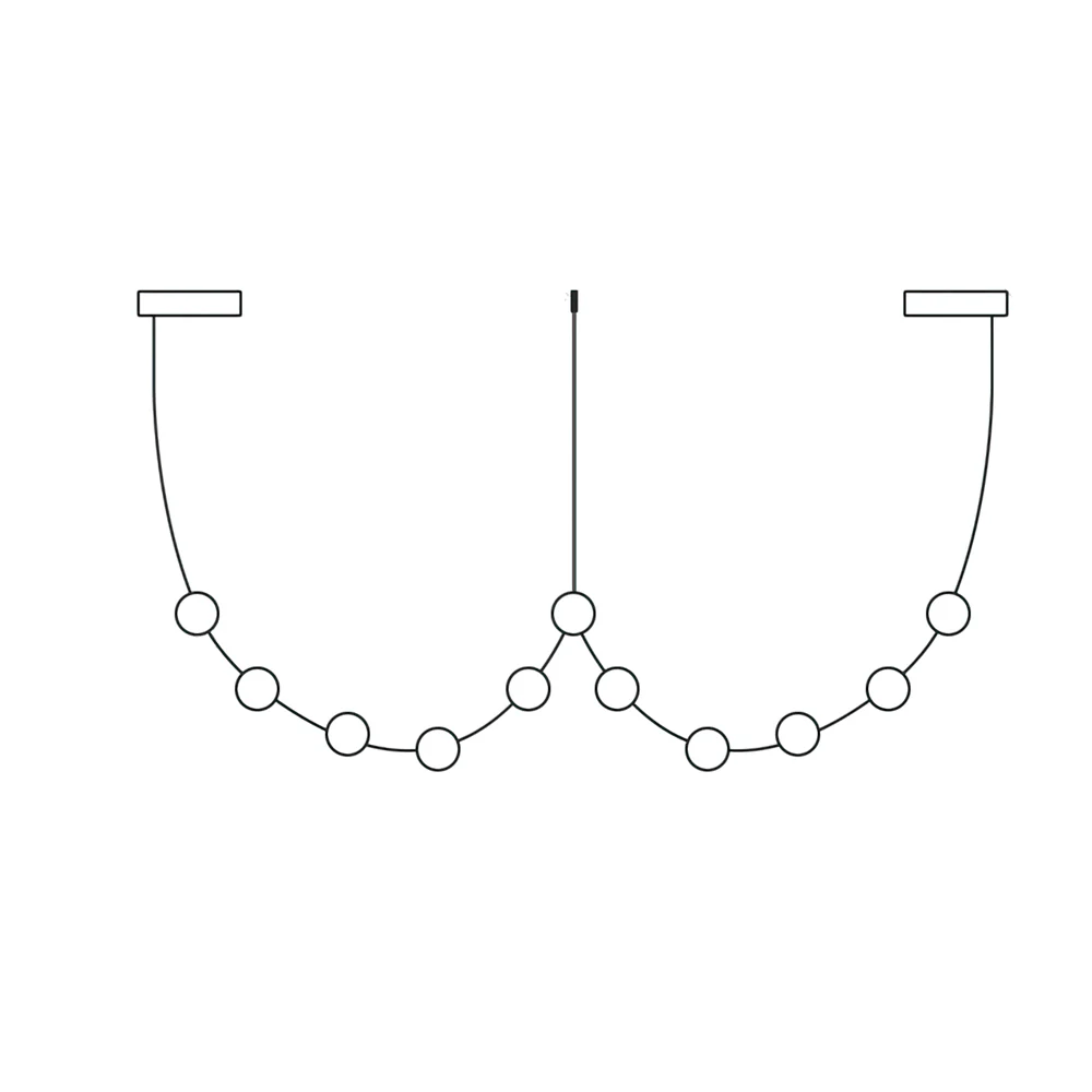 Flexura modulaire track hanglamp