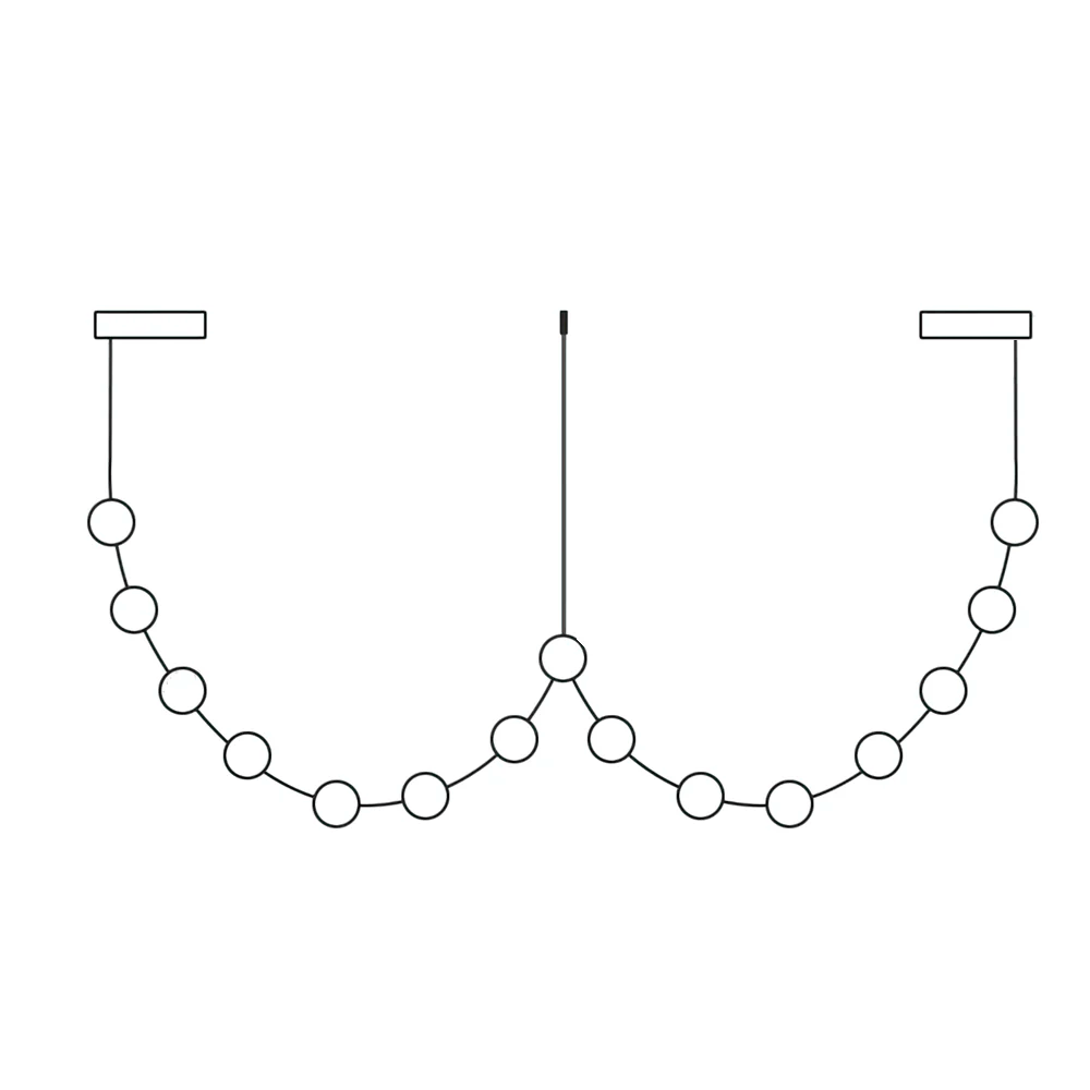 Flexura modulaire track hanglamp
