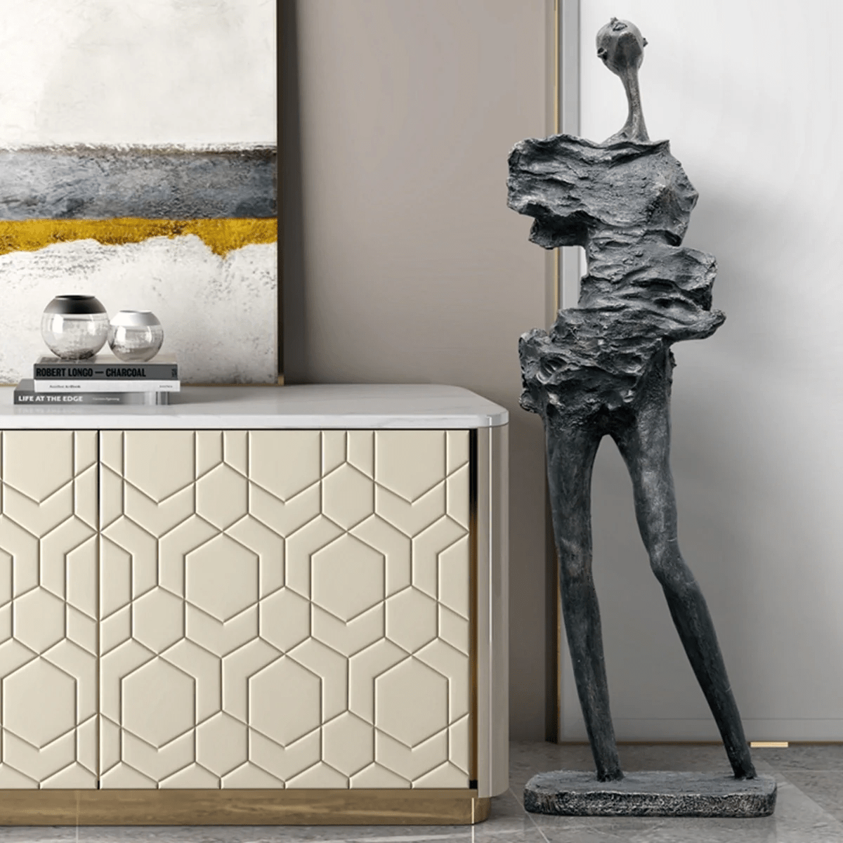 Maldo Moderne decoratie van versterkt kunststof