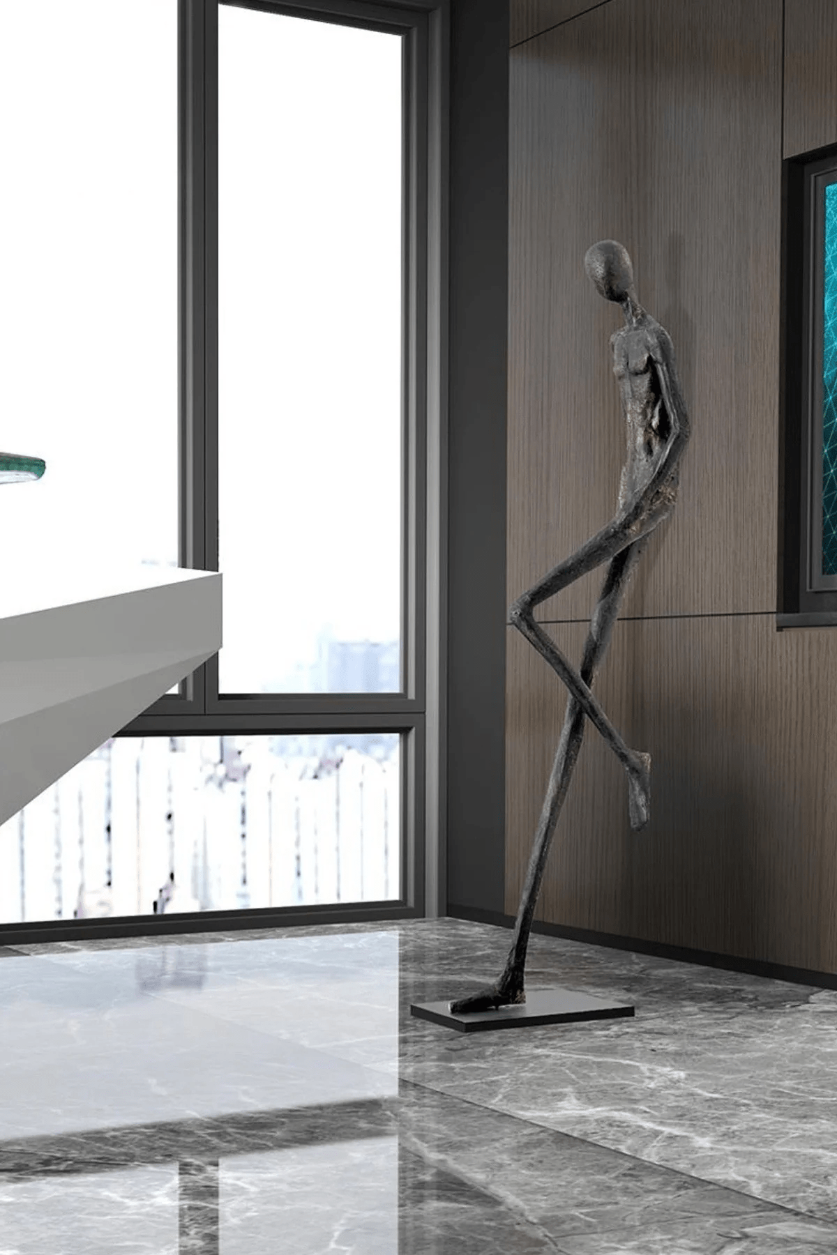 Brenor Sculpture decoratief object voor de vloer