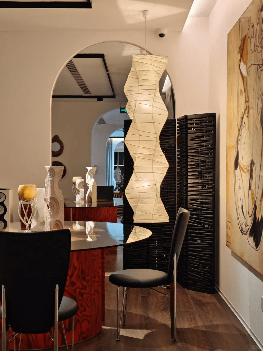 Piaeenne moderne hanglamp van papier