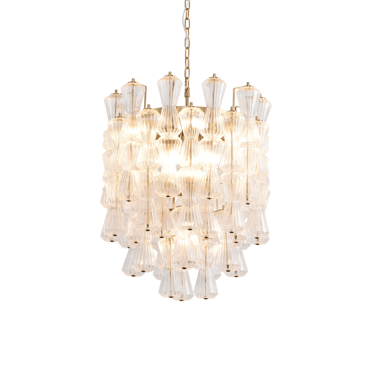Celarena Kroonluchter Murano-glas Bloemcascade