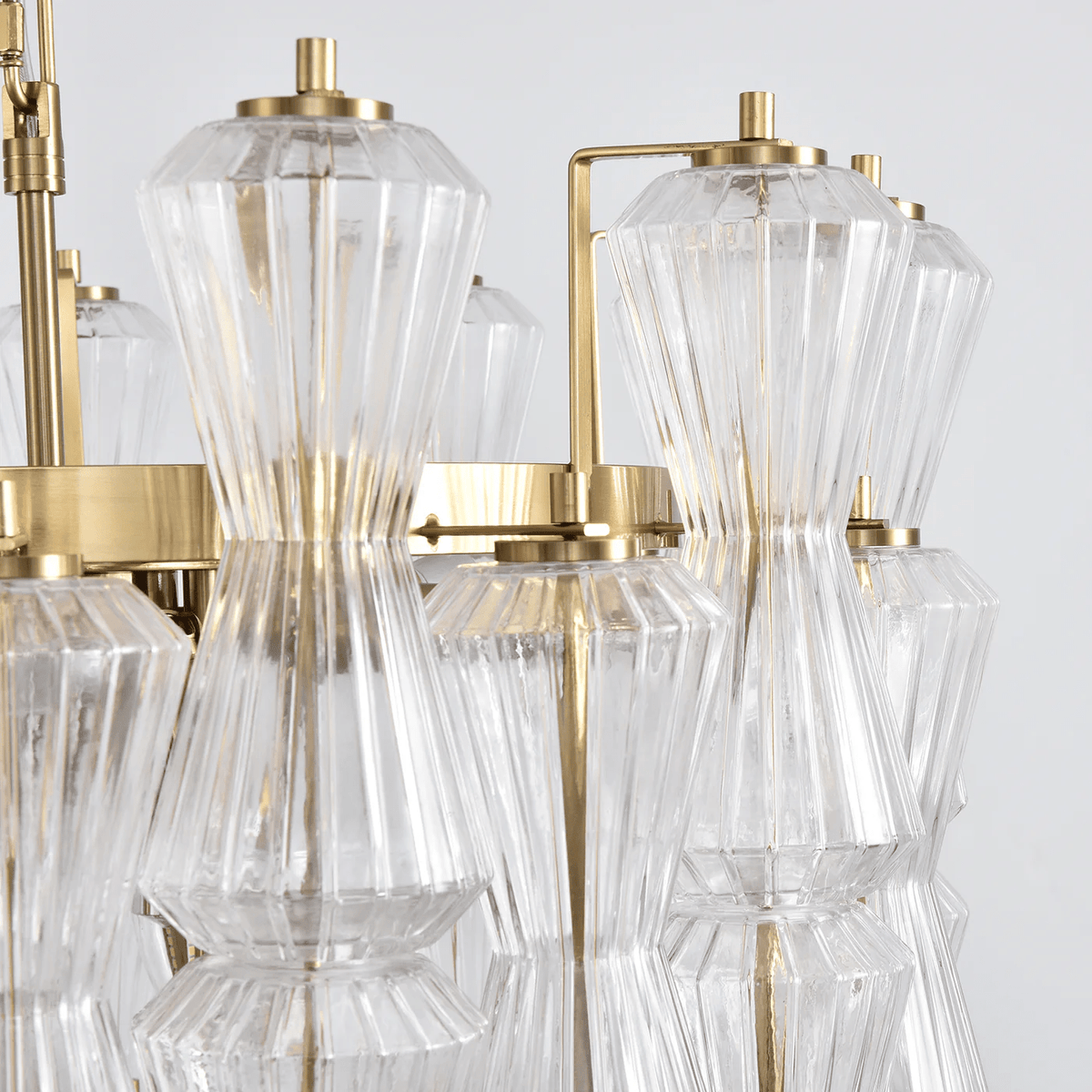 Celarena Kroonluchter Murano-glas Bloemcascade