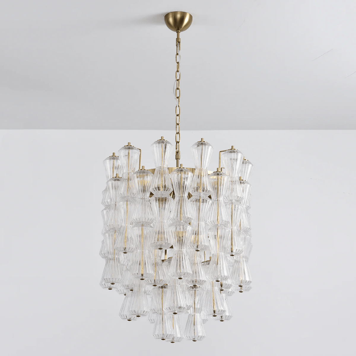 Celarena Kroonluchter Murano-glas Bloemcascade