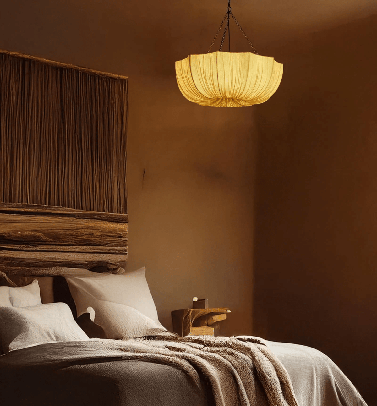 Hopty Vintage Textiel hanglamp