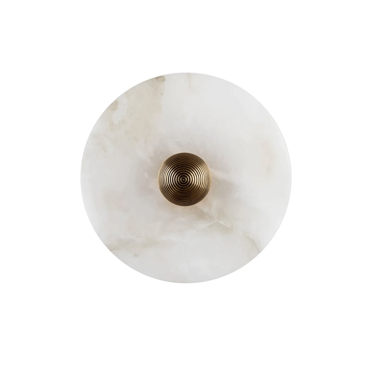 Albireria Minimalistische plafondlamp van albast
