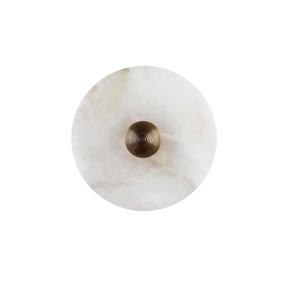 Albireria Minimalistische plafondlamp van albast