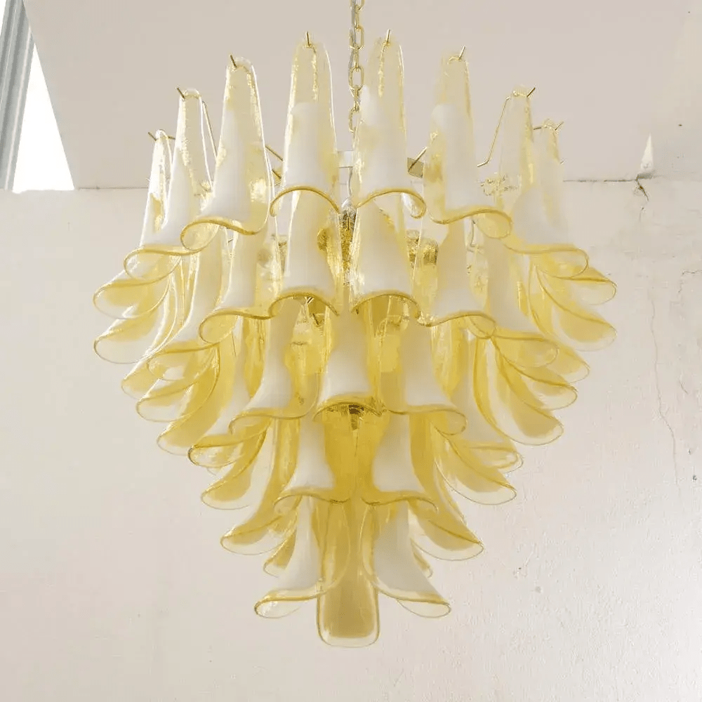 Eiroeon Kroonluchter Murano glas Gelaagd Italiaans