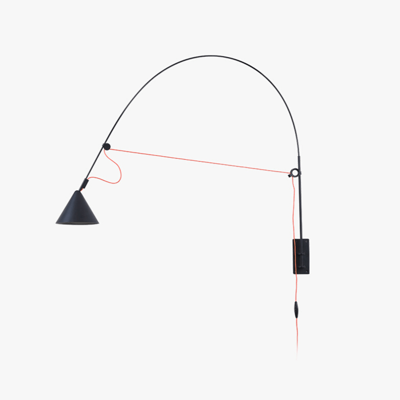 Noraette wandlamp Arc Conus Minimalistisch