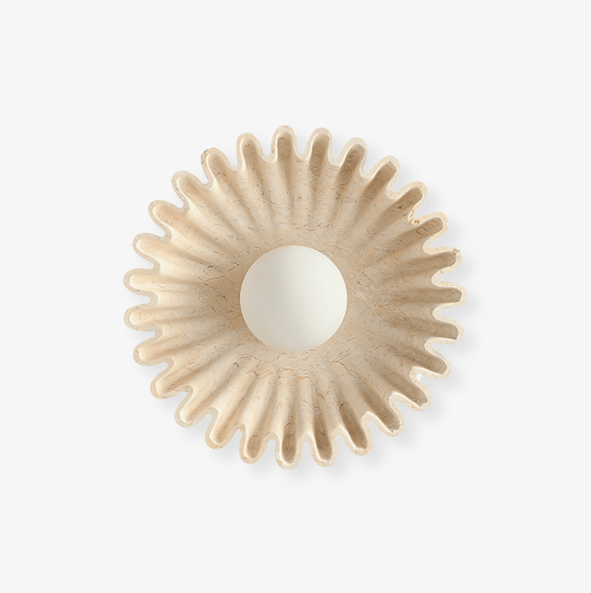 Sunray Rustic glas wandlamp
