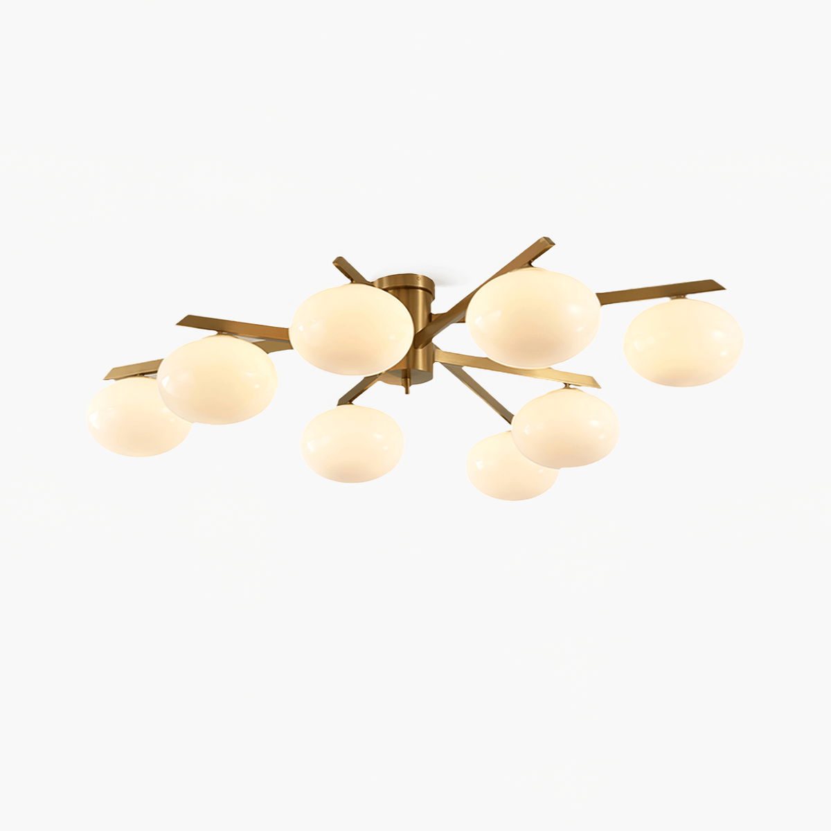 Velaraya moderne plafondlamp van glas