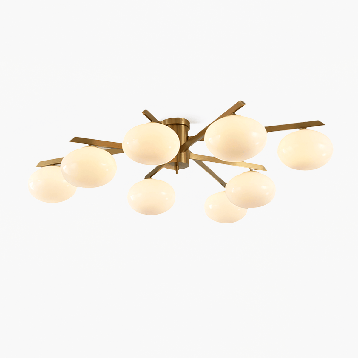 Velaraya moderne plafondlamp van glas