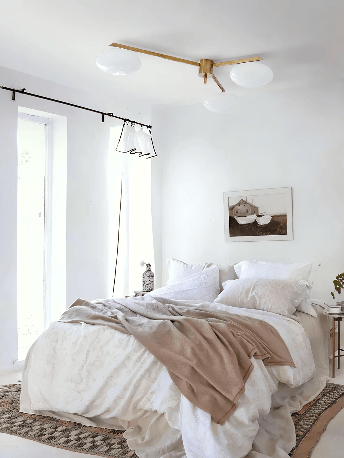 Velaraya moderne plafondlamp van glas