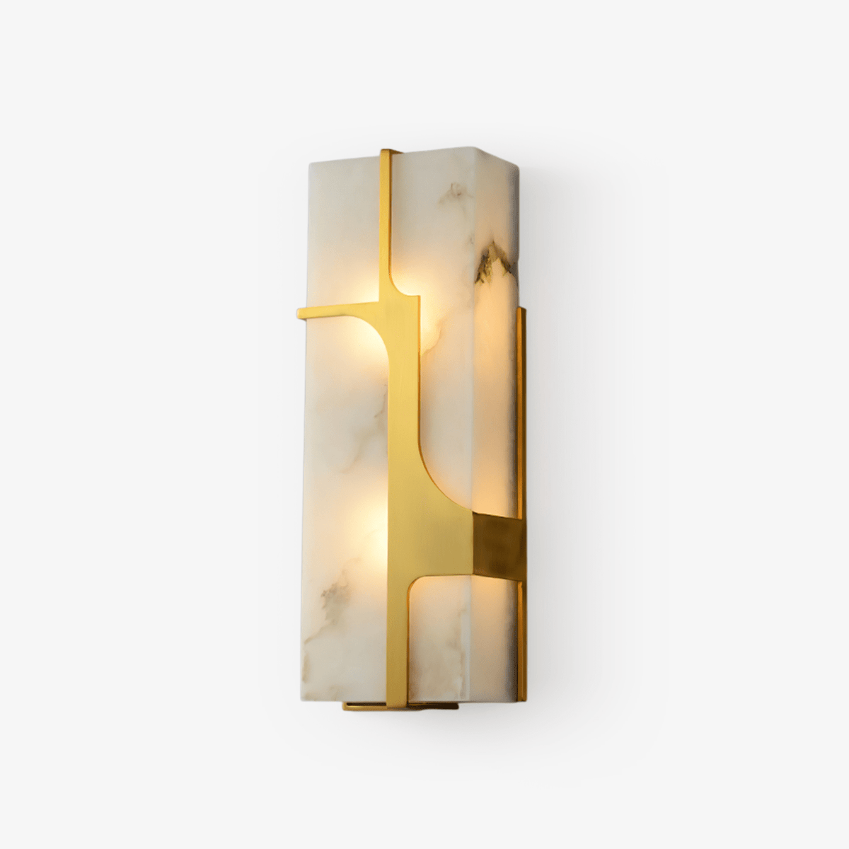 Ocarionis Geometrisch Albast Wandlamp