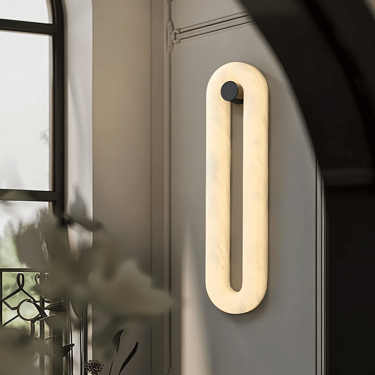 Nivaniella Moderne wandlamp van albast