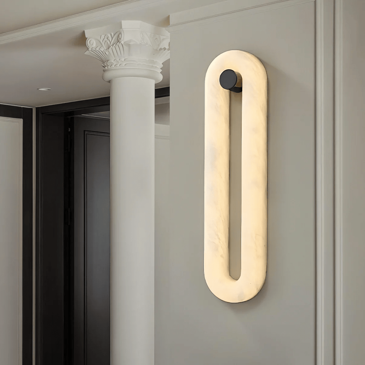Nivaniella Moderne wandlamp van albast