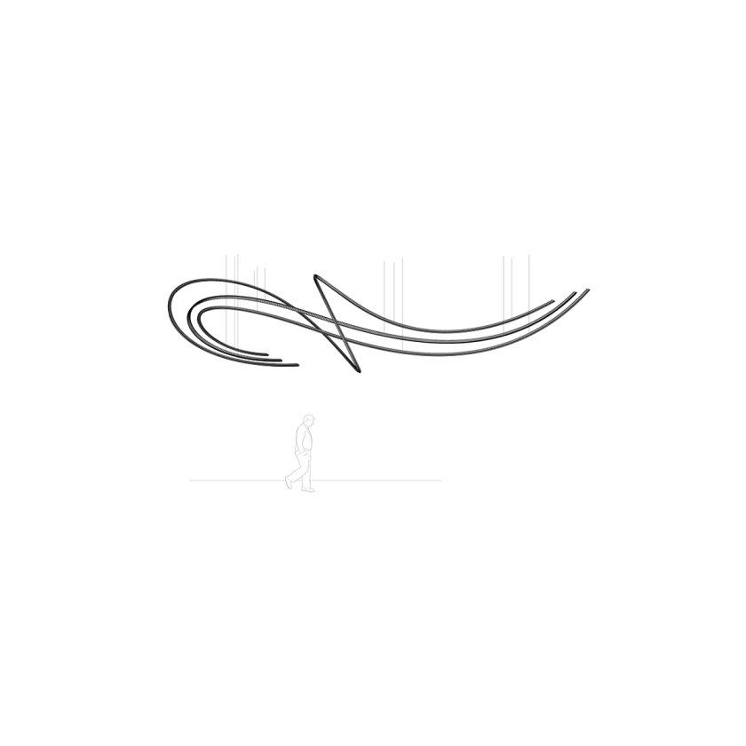 Thalorine Inspiral kroonluchter