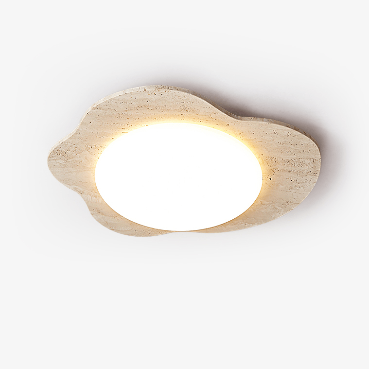 Brisanne travertin Cloud plafondlamp