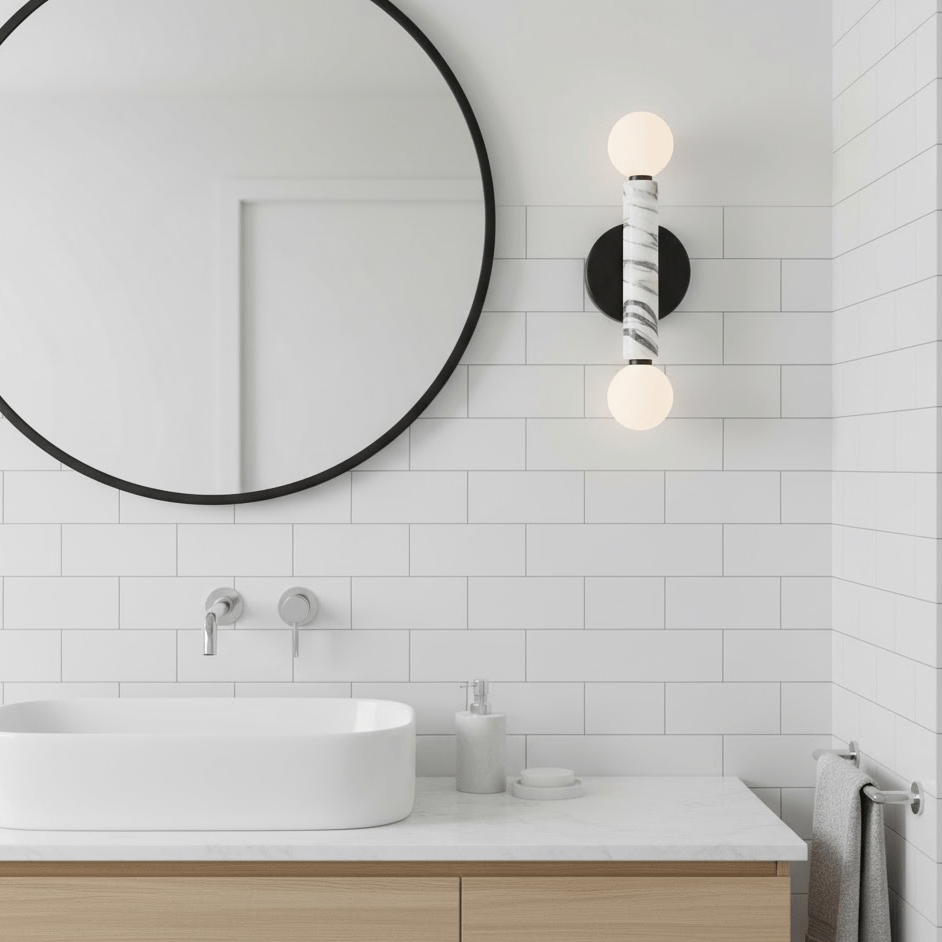 Oreleaine Orb wandlamp