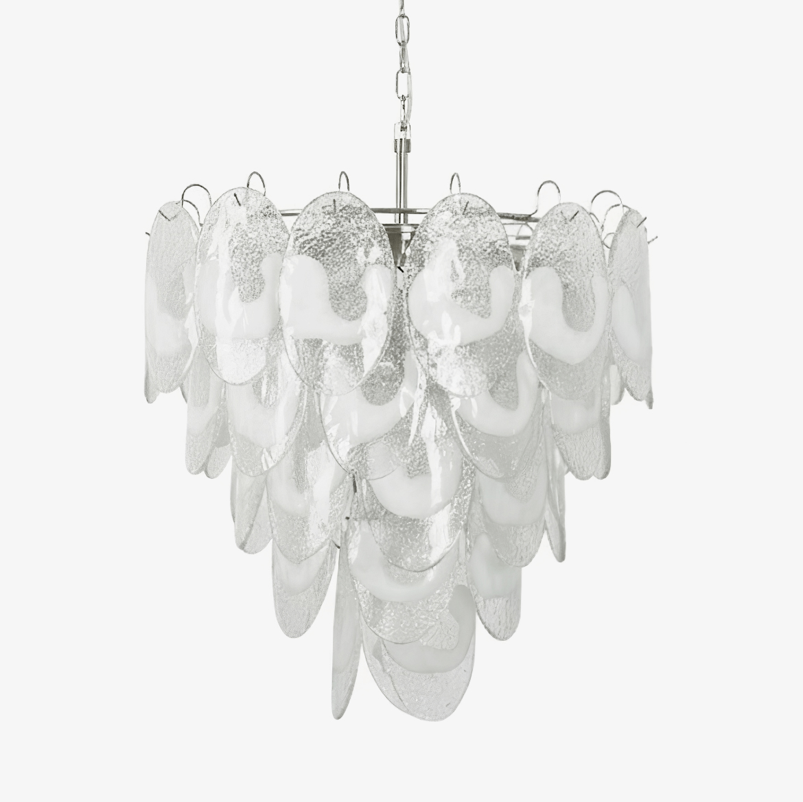 Jord elegante kroonluchter van Murano-glas