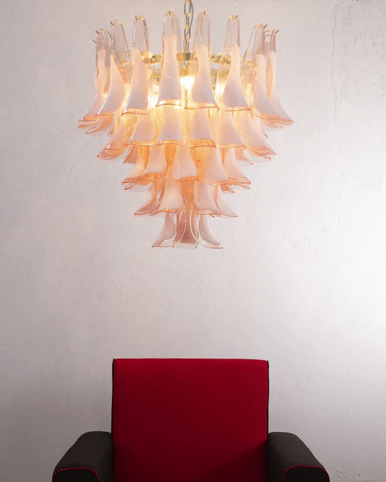 Cysp romantische kroonluchter van Murano-glas