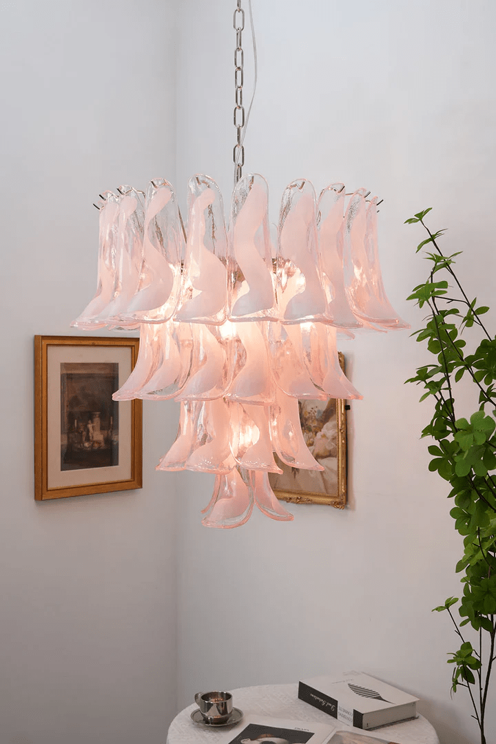Cysp romantische kroonluchter van Murano-glas
