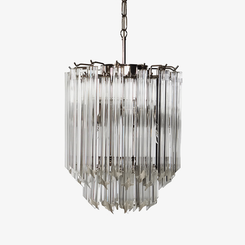 Luph Transparant Murano glas Prism Kroonluchter