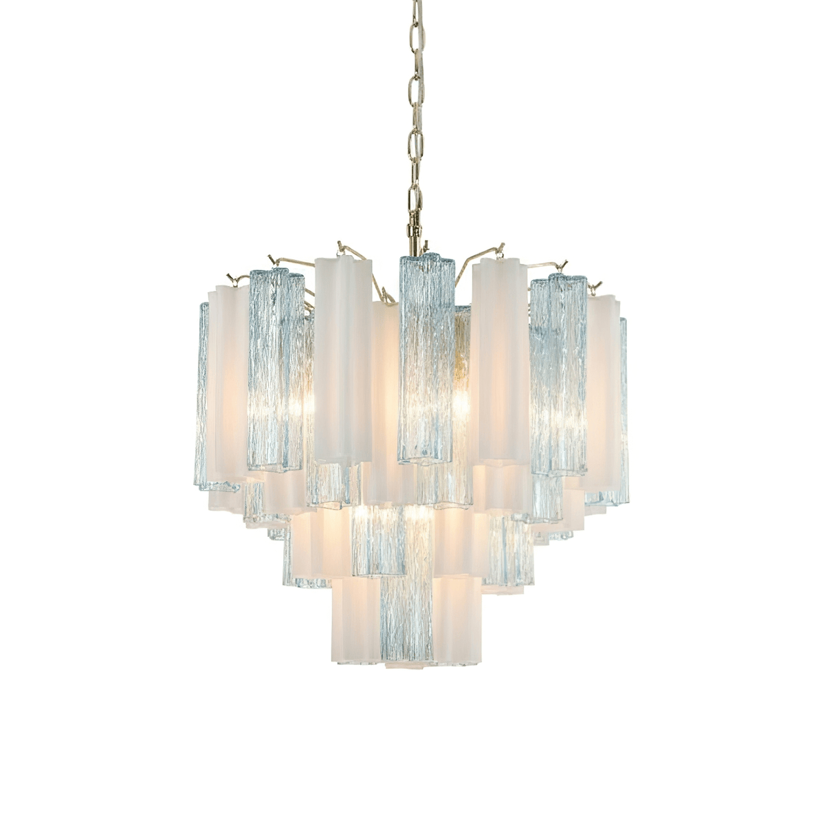 Bexy Kroonluchter met Cascade-effect van matglas