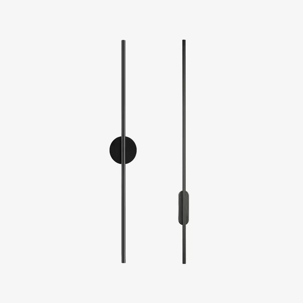 Nomk zwart herlaadbare wandlamp