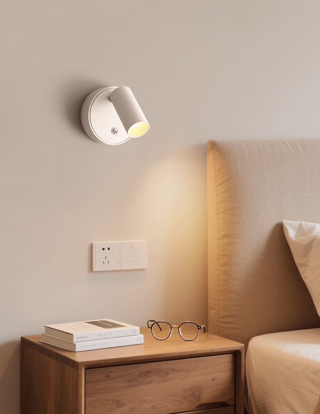 Dorv Pivot oplaadbare acryl wandlamp