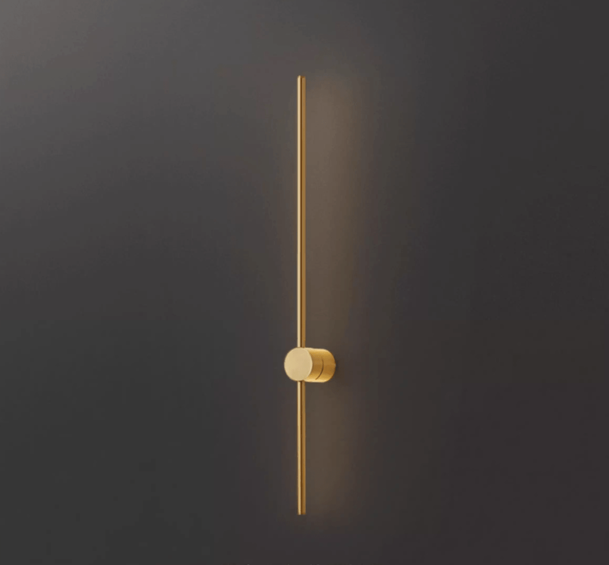 Nestx Messing Staaf Minimalistisch Wandlamp