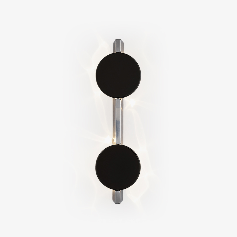 Pethr Wave Minimalistische wandlamp van staal