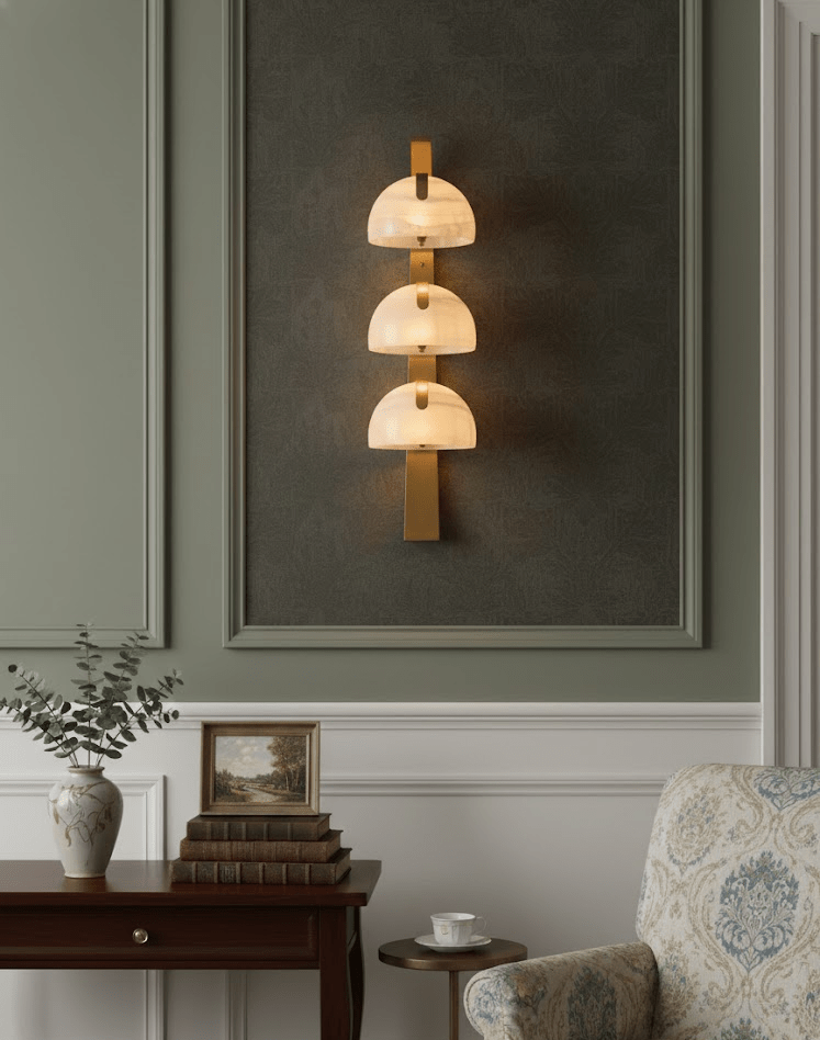 Eiririne albasten wandlamp