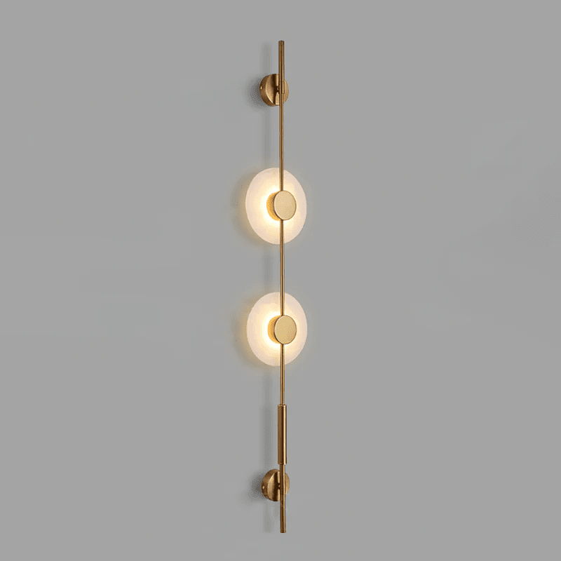 Neron albast verticale wandlamp