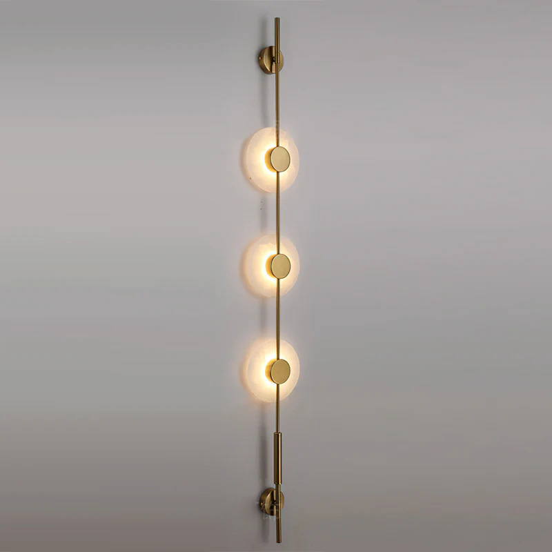 Neron albast verticale wandlamp