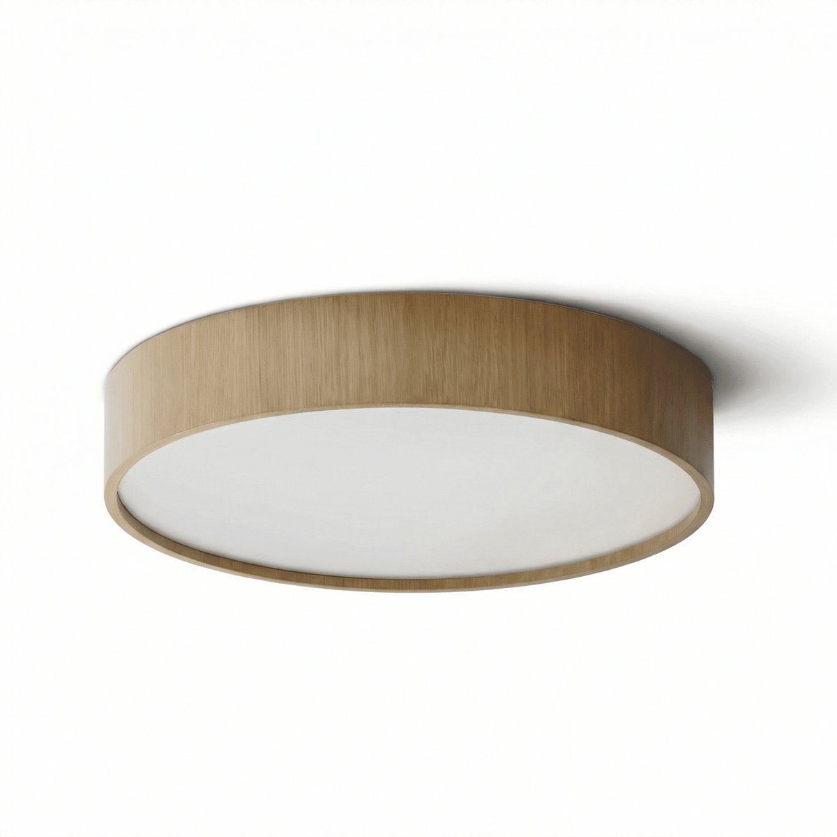 Miriena plafondlamp met zuiver houten frame