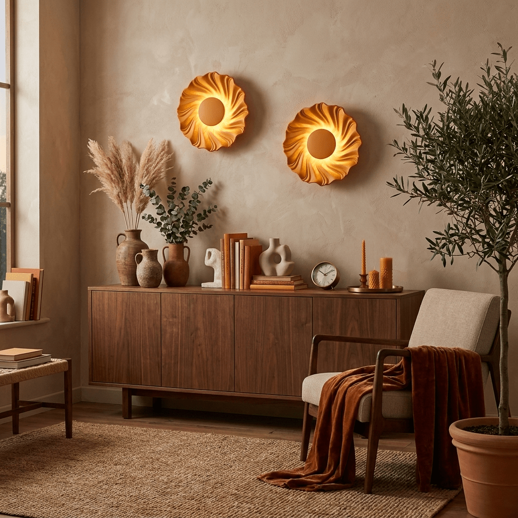 Caluenne Solar Spiral wandlamp