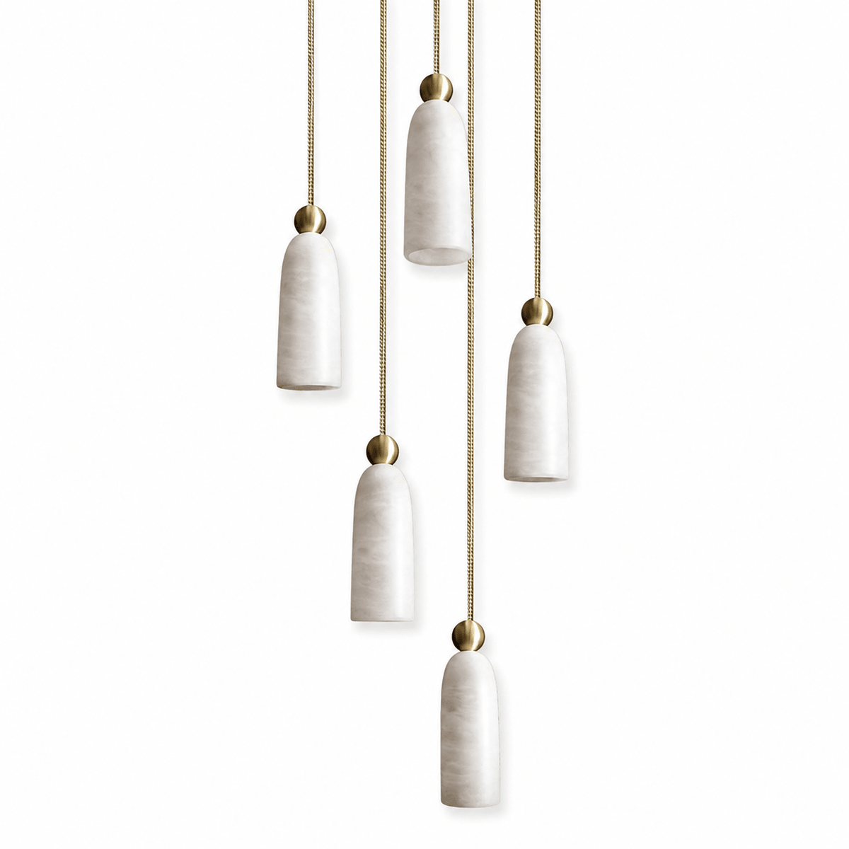 Elainaine hanglamp met klokkencluster