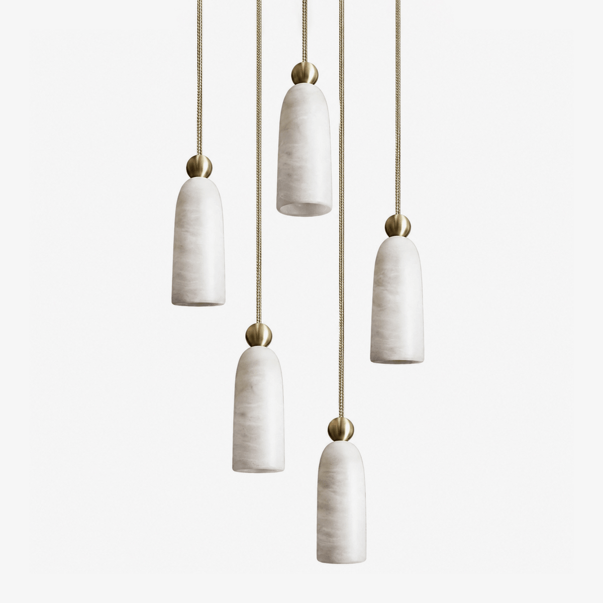 Elainaine hanglamp met klokkencluster