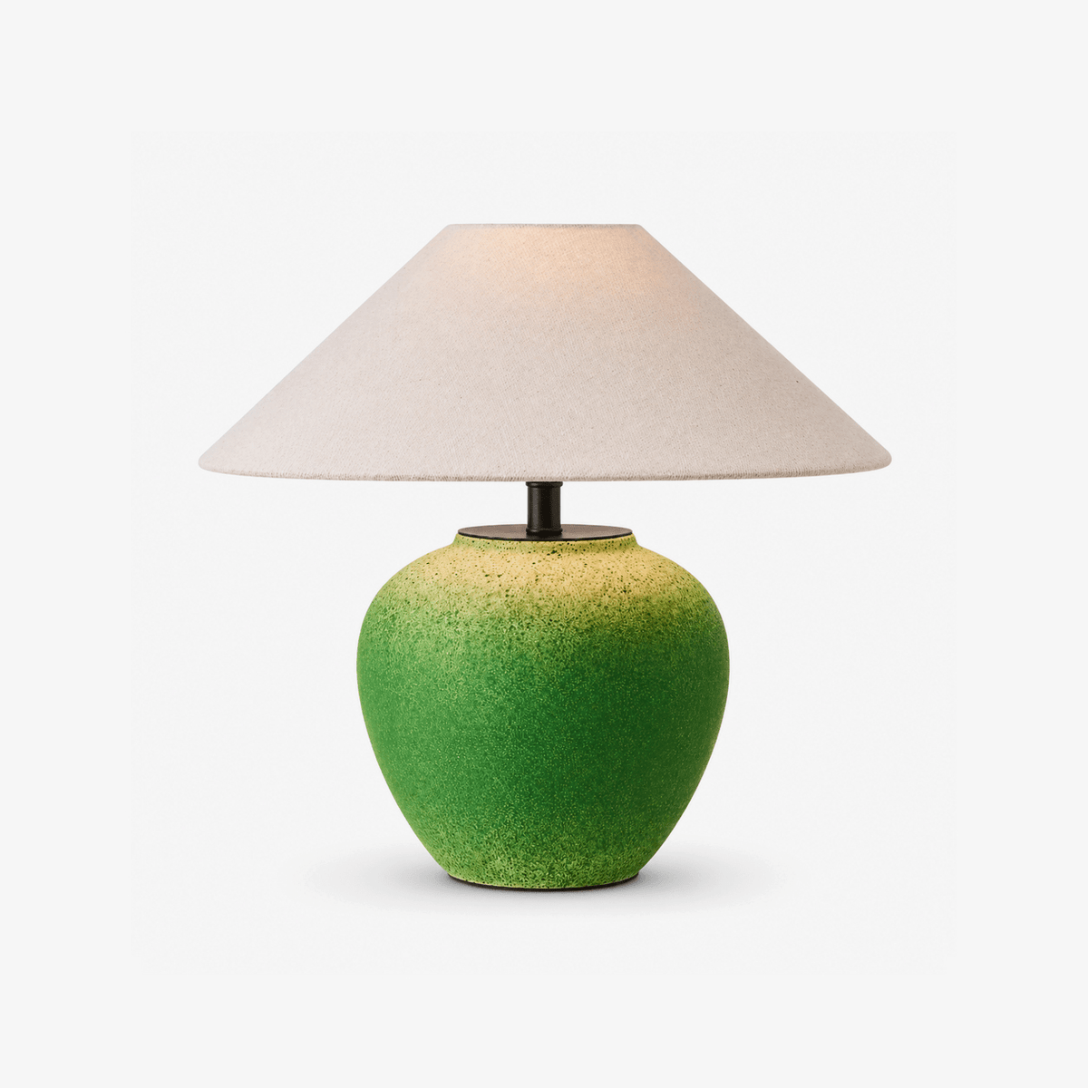 Verlena Groene keramische tafellamp