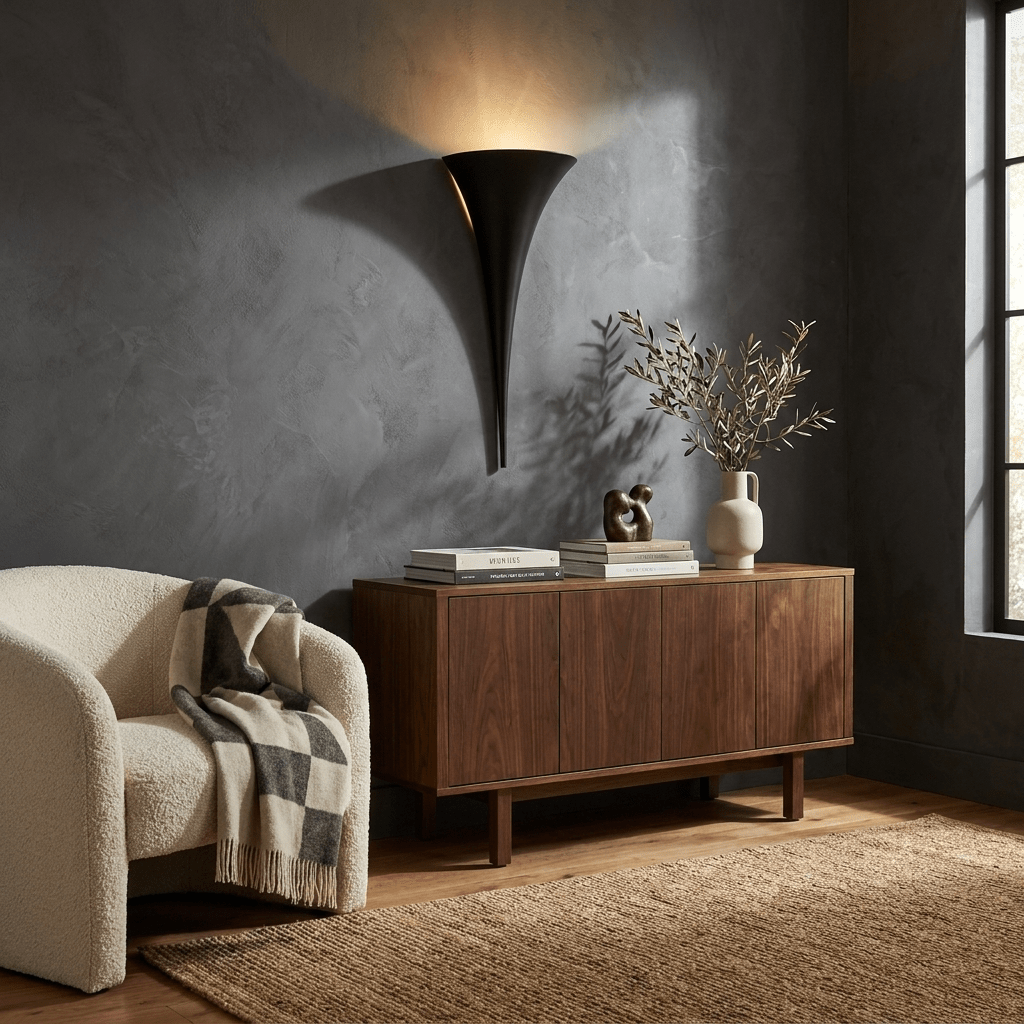 Aurette Cone wandlamp