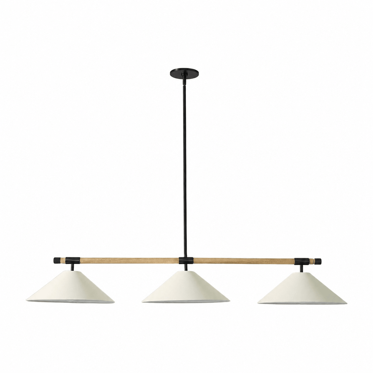 Linen Cone Linear Kroonluchter