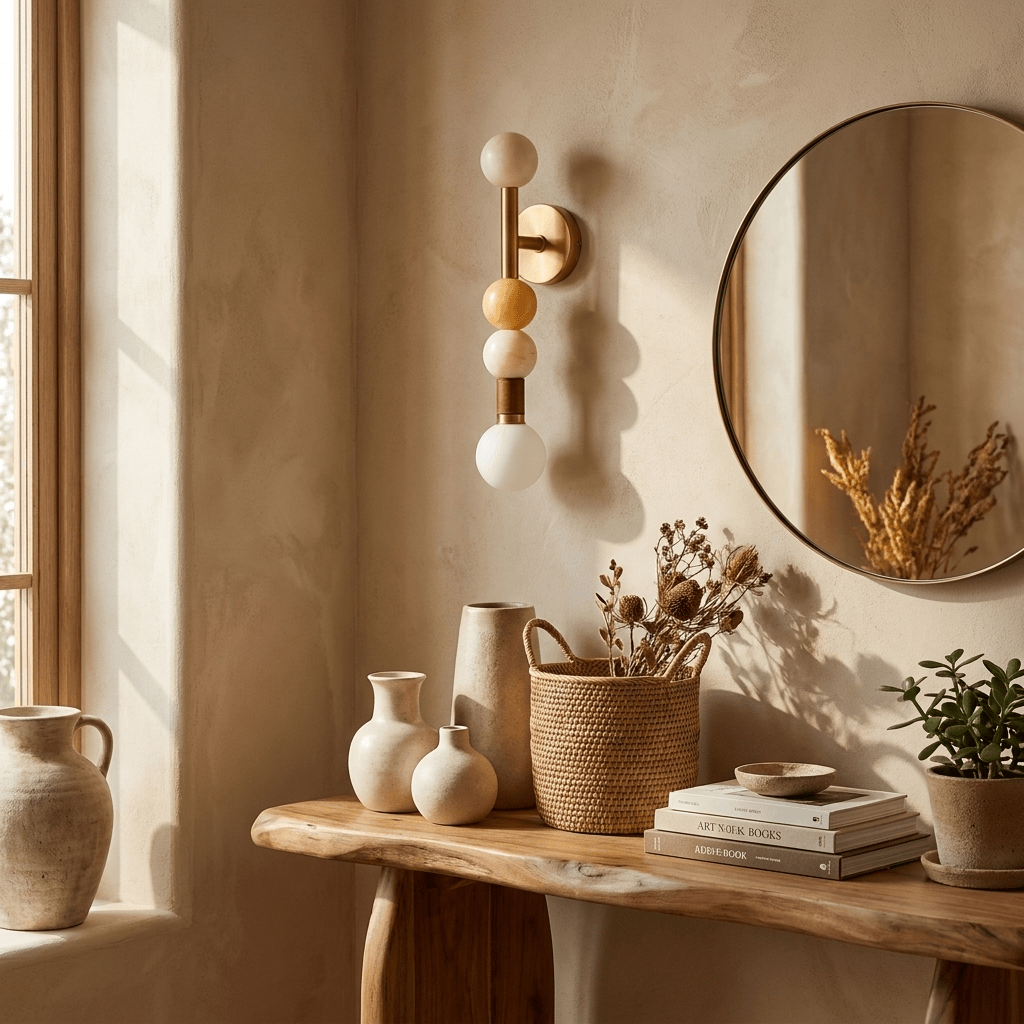 Stacked Sphere wandlamp