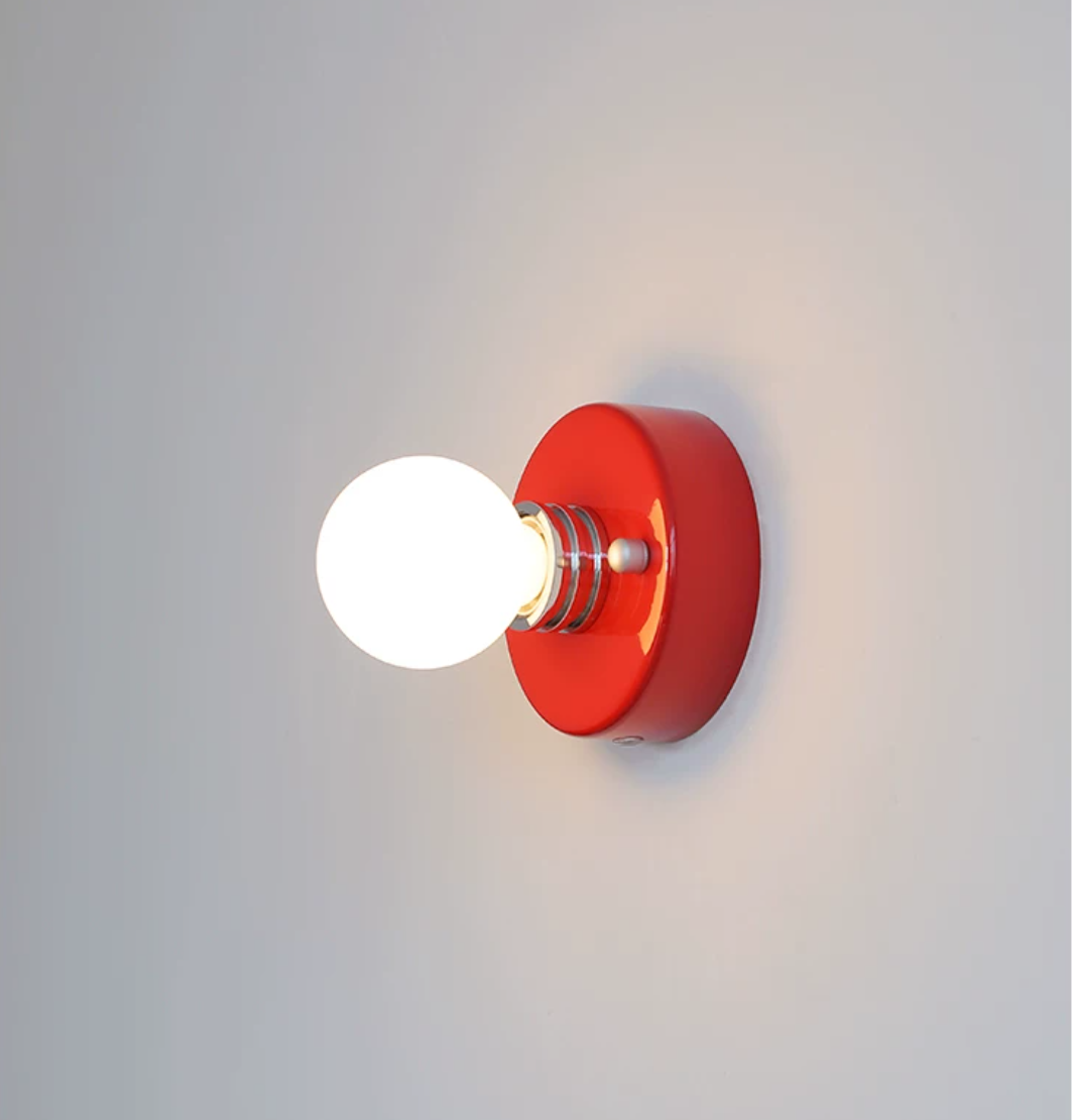 Mini Disc wandlamp